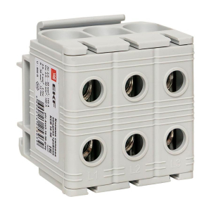 Клемма силовая вводная тройная КСВ 16-50 серая EKF PROxima plc-kvs3-16-50-grey