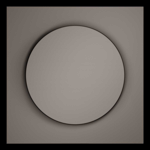 Накладка для светорегулятора поворотно-нажимного, S70 (капучино) Voltum VLS002014