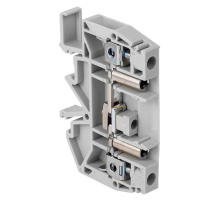 Клемма винтовая JXB-6S1/35 с продольным размыкателем и измерительными гнездами серая EKF plc-jxb-6S1/35gy