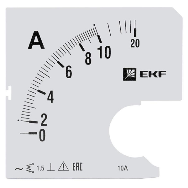 Шкала сменная для A961 10/5А-1,5 EKF PROxima s-a961-10