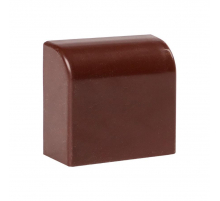 Заглушка (40х16) (4 шт) темное дерево EKF-Plast ecd-40-16x4
