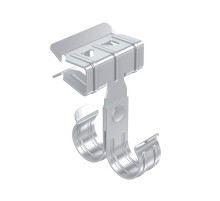 Зажим балочный 8-14 мм под трубу двойной 20 мм EKF PROxima ZB8-14-Tr20W