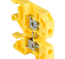 Колодка клеммная JXB-2.5/35 желтая EKF PROxima plc-jxb-2.5/35y