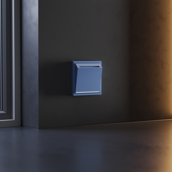 Накладка для выключателя карточного, S70 (деним) Voltum VLS002615