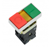 Кнопка LAY5-BW8465 'I-O' прямоугольная 230В NO+NC EKF PROxima pbn-bw8465