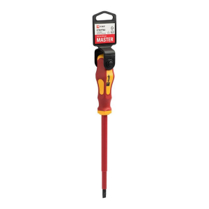 Отвертка Master SL6.5x150 мм 1000В EKF Basic sl-6.5-150-mas-in
