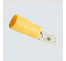 Наконечник плоский Изолированный (папа) РпИп 6-250, STEKKER, LD401-60250 (DIY упаковка 10 шт)
