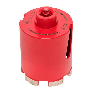 Коронка алмазная для дрелей с микроударом DCH-68MH Micro Hit Laser M16 EKF Professional dch-68-mh-m16
