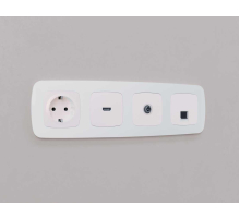 Лицевая панель розетки AMBRELLA VOLT OP2060