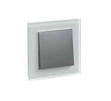 Рамка 1-постовая Systeme Electric AtlasDesign Nature белая ATN330101