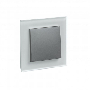 Рамка 1-постовая Systeme Electric AtlasDesign Nature белая ATN330101