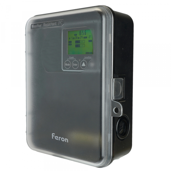 Таймер (реле времени) Feron TM100 9200W однозонный Таймер (реле времени) Feron TM100 9200W однозонный