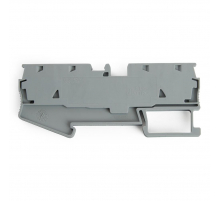 Зажим пружинный, 4-проводной проходной ЗНИ - 4,0 (JXB ST 4), серый STEKKER