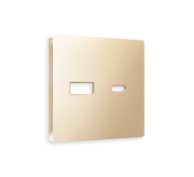 Лицевая панель розетки AMBRELLA VOLT AP6110