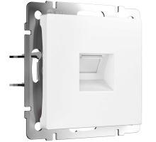 Розетка Ethernet RJ-45 cat. 6A экранированная (белый матовый) W5120001/ a069684