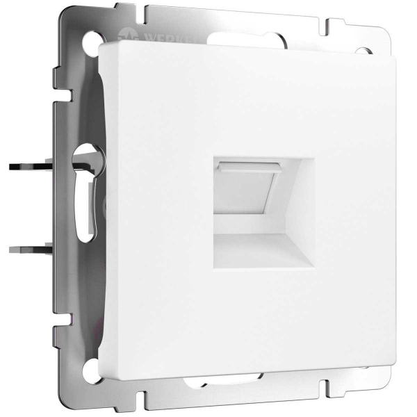 Розетка Ethernet RJ-45 cat. 6A экранированная (белый матовый) W5120001/ a069684 Розетка Ethernet RJ-45 cat. 6A экранированная (белый матовый) W5120001/ a069684