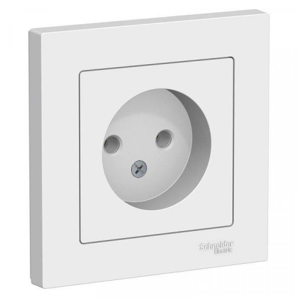 Розетка 2К Systeme Electric AtlasDesign 16A 250V белая ATN000140 Розетка 2К Systeme Electric AtlasDesign 16A 250V белая ATN000140