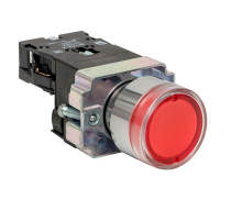 Кнопка BA42 с подстветкой 230В красная NC EKF PROxima xb2-bw42-230