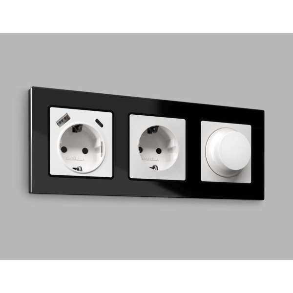 Лицевая панель диммера AMBRELLA VOLT AP1055