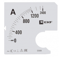Шкала сменная для A961 1200/5А-1,5 EKF PROxima s-a961-1200
