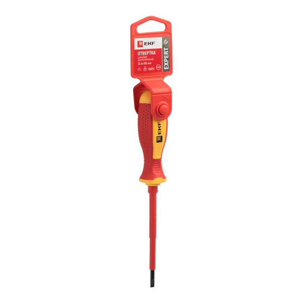 Отвертка Expert SL4x100 мм 1000В EKF PROxima sl-4-100-exp-in