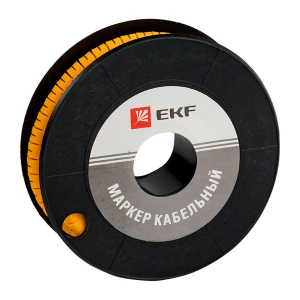 Маркер кабельный 4,0 мм2 'L' (500 шт.) (ЕС-2) EKF PROxima plc-KM-4-L
