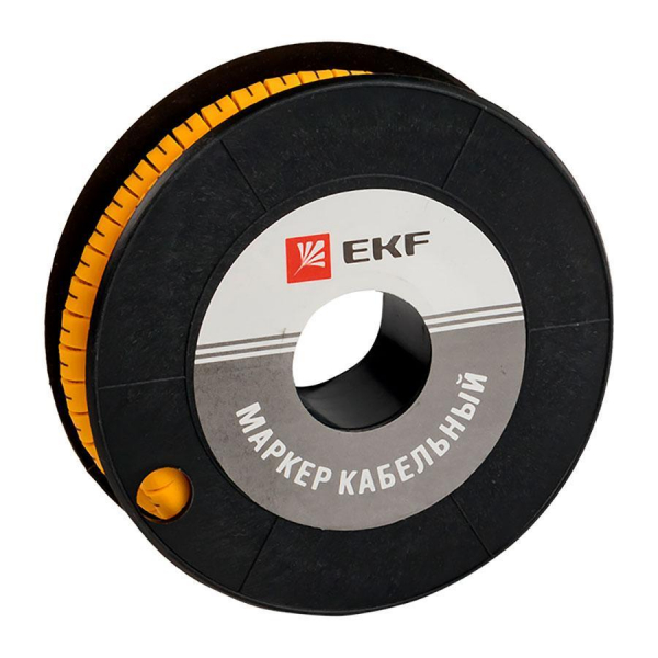 Маркер кабельный 4,0 мм2 'L' (500 шт.) (ЕС-2) EKF PROxima plc-KM-4-L