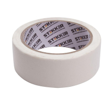Малярная лента Stekker INTP7-48-25 48 мм, длина 25 м, на бумажной основе, белый 39152