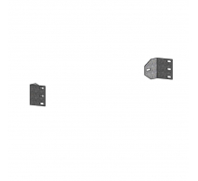Комплект кронштейнов (2шт.) для Din-рейки для ВРУ Unit EKF PROxima mb-15-kd