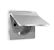 Лицевая панель розетки AMBRELLA VOLT AP4080