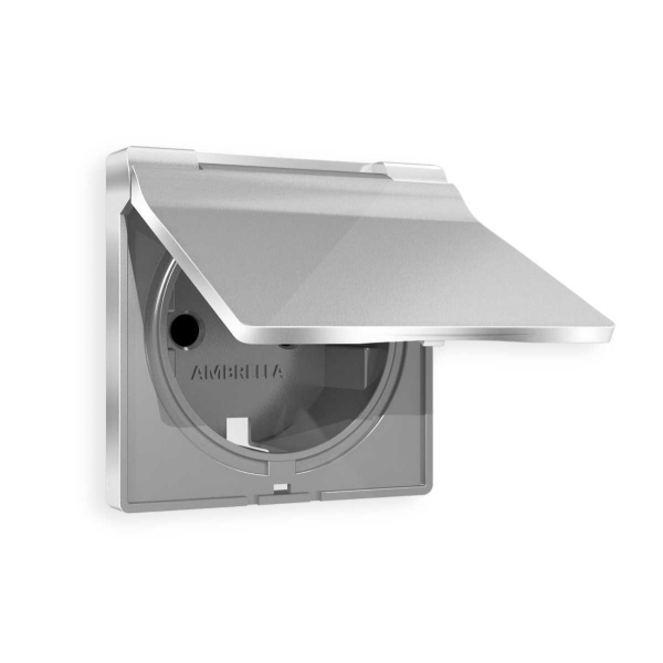 Лицевая панель розетки AMBRELLA VOLT AP4080