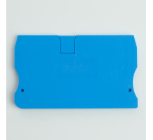 LD560-1-100 Торцевая заглушка для ЗНИ LD552 10 мм²  (JXB ST 10), синий