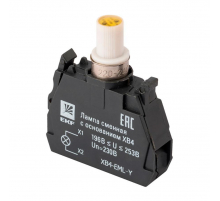 Лампа сменная c основанием XB4 желтая 230В EKF PROxima XB4-EML-Y