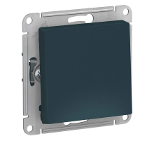 Переключатель одноклавишный перекрестный Systeme Electric AtlasDesign 10A 250V изумруд ATN000871