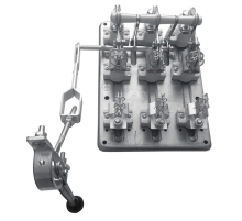 Разъединитель-предохранитель РПС-4 400А левый привод, без ППН EKF Basic rps-r-400l