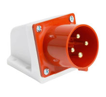 Вилка угловая ST-524 32А 380В 3P+PE IP44, PPG32-524-44, Stekker