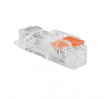 Зажим прокалывающий ответвительный 4 мм2 c ответвительной клеммой LD219 на 1 выход, прозрачный/красный (упаковка 10 шт) LD503-1-32