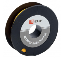 Маркер кабельный 6,0 мм2 '2'(350 шт.) (ЕС-3) EKF PROxima plc-KM-6-2