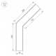 Коннектор угловой Arlight SL-Line-5035-135 030113