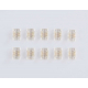 Соединитель прямой AMBRELLA LIGHT ILLUMINATION COB RGB 12/24V для лент 10mm (4 конт.) (10шт. в комплекте) GS6371