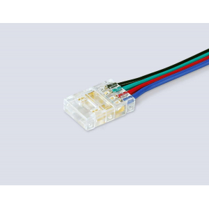 Соединитель гибкий двухсторонний AMBRELLA LIGHT ILLUMINATION COB RGB 12/24V для лент 10mm (4 конт.) (5шт. в комплекте) GS7921