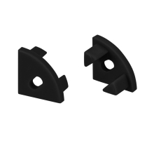 Заглушка Arlight SL-Kant-H11 Black c отверстием 044090