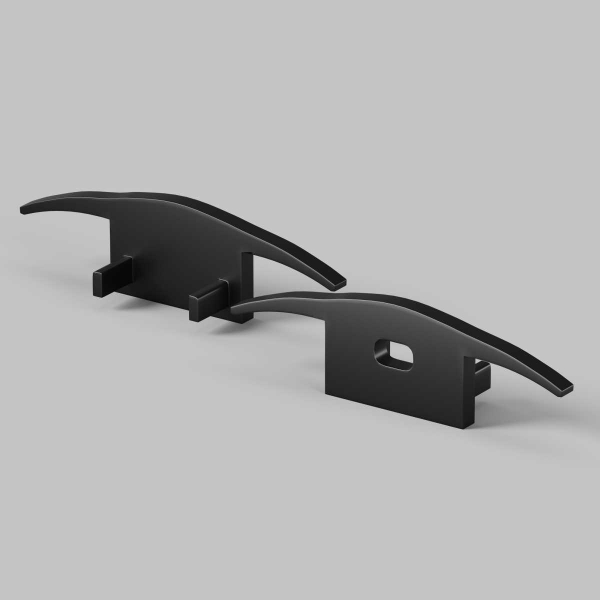 Комплект заглушек Maytoni Led Strip для профиля ALM-3710-B-2M 2 шт 642086