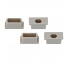 Набор заглушек сквозные ЭРА для профиля CAB262 4 шт 1506-3B Б0039439