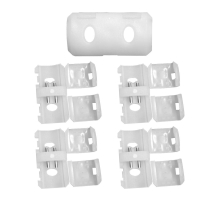 Комплект коннекторов Apeyron для прямого соединения неоновой светодиодной ленты (5 шт) 09-145