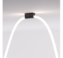 Накладные крепления для круглого гибкого неона Full light черный Elektrostandard a070757