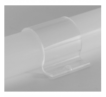 Монтажная клипса пластиковая для NeonLine ELFLED,  ф25мм (комплект 10 шт) Clip-NL-ф25-360