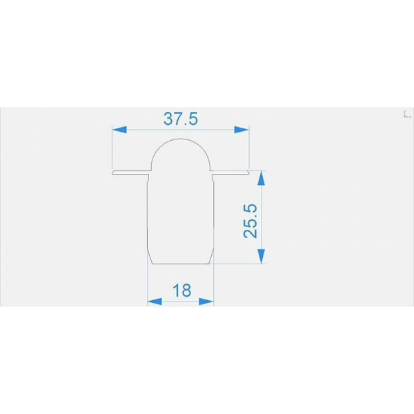 Заглушка Deko-Light End Cap R-ET-03-10 Set 2 pcs 979701 Заглушка Deko-Light End Cap R-ET-03-10 Set 2 pcs 979701
