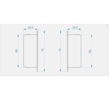 Заглушка Deko-Light End Cap P-EL-02-10 Set 2 pcs 978250