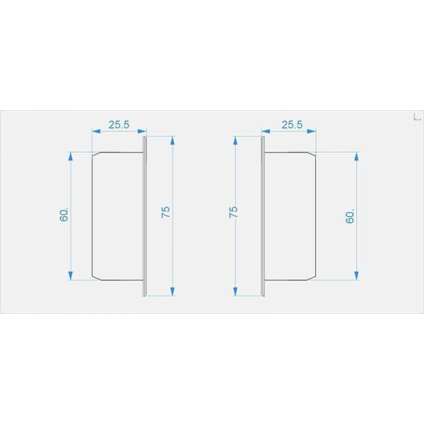 Заглушка Deko-Light End Cap P-EL-02-10 Set 2 pcs 978250